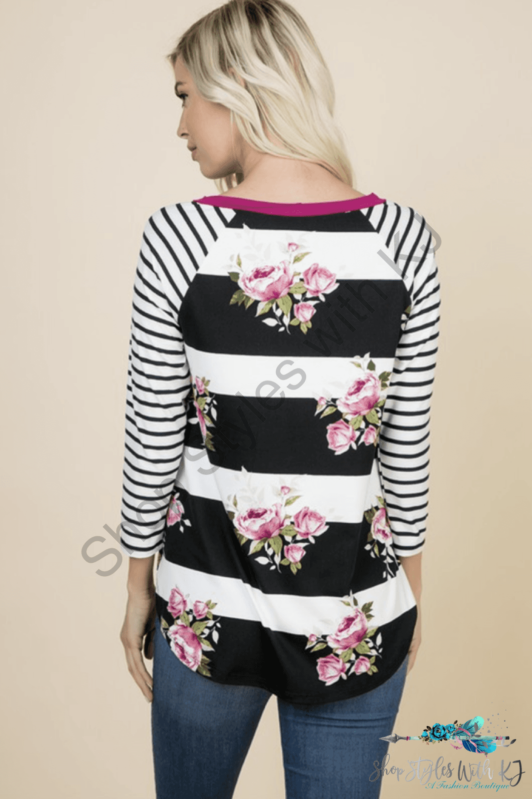 Dont Waste A Moment Raglan Tee - Size M