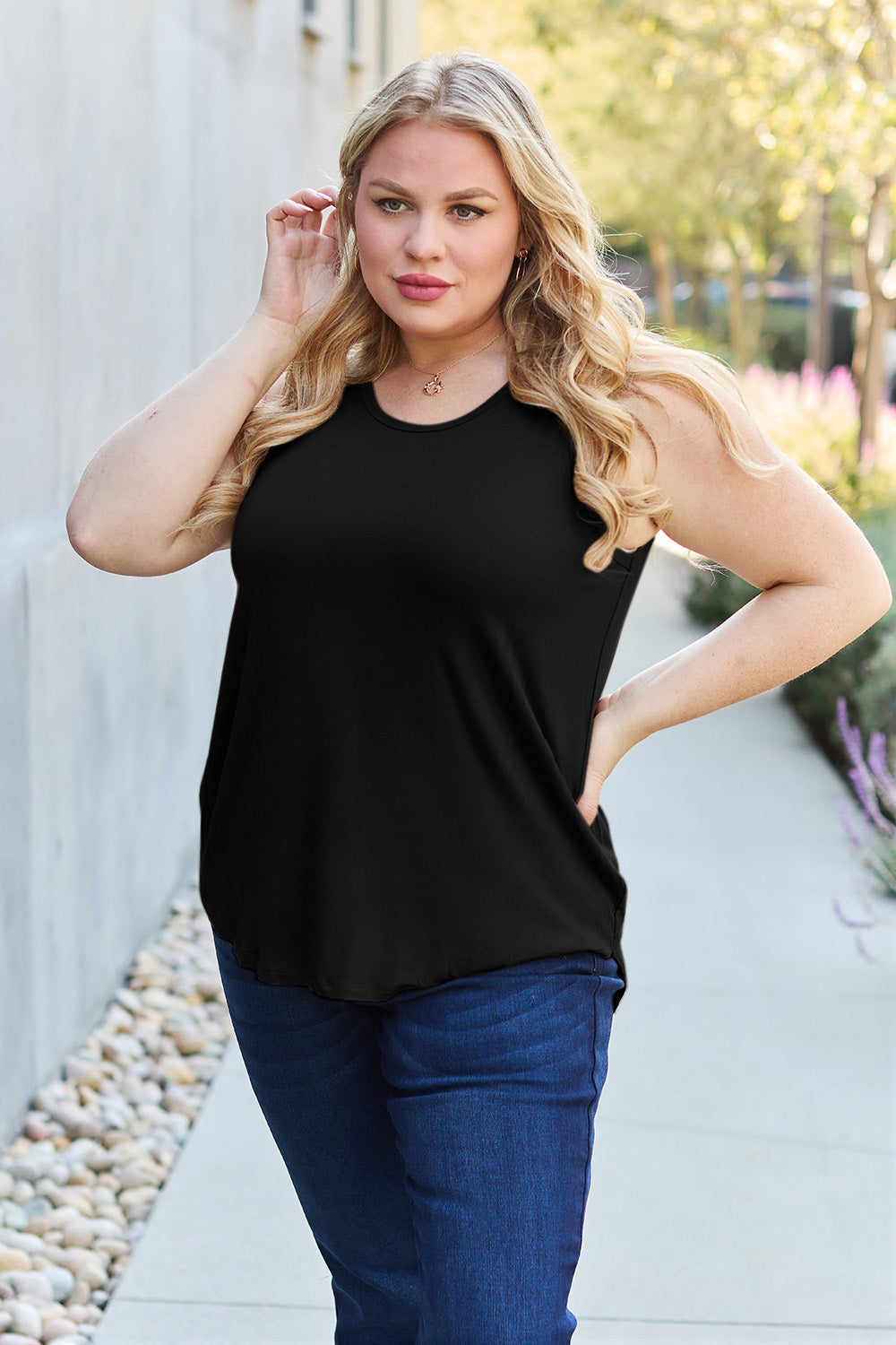 Round Neck Tank - 5 colors