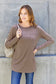 Round Neck Long Sleeve Top - 5 Colors