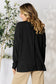 Ribbed Round Neck Slit Knit Top - 5 Colors