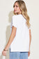 V-Neck High-Low Short Sleeve T-Shirt - 7 Colors