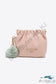 Faux Leather Pouch Bag