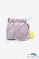 Faux Leather Pouch Bag