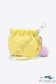 Faux Leather Pouch Bag