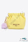 Faux Leather Pouch Bag