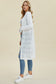 Open Front Longline Cardigan - 4 Colors