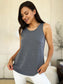 Round Neck Tank - 5 colors