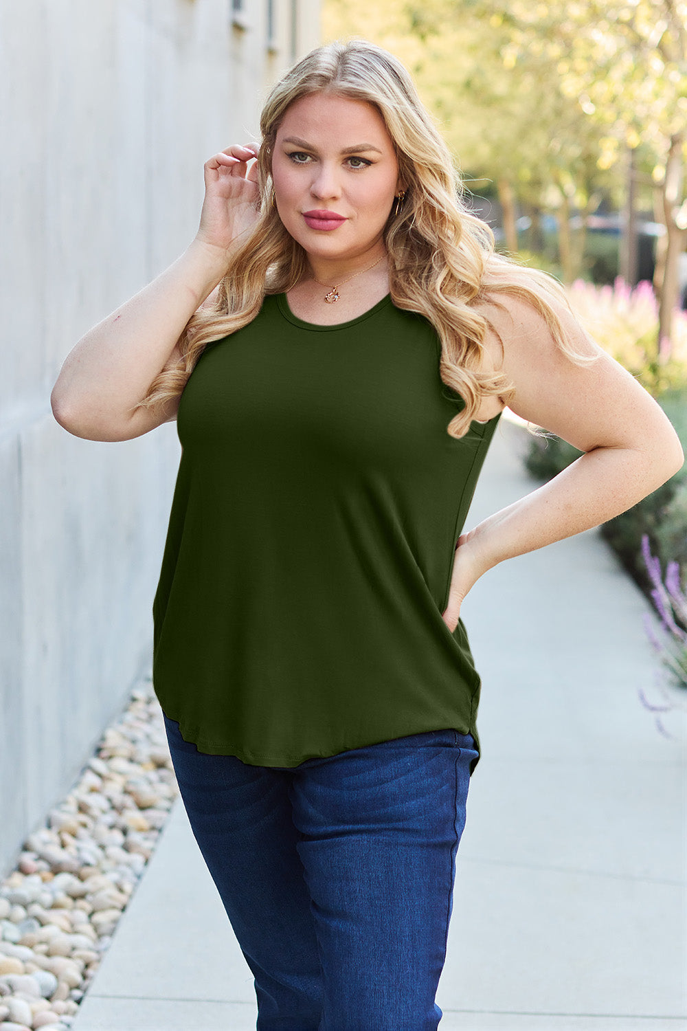 Round Neck Tank - 5 colors
