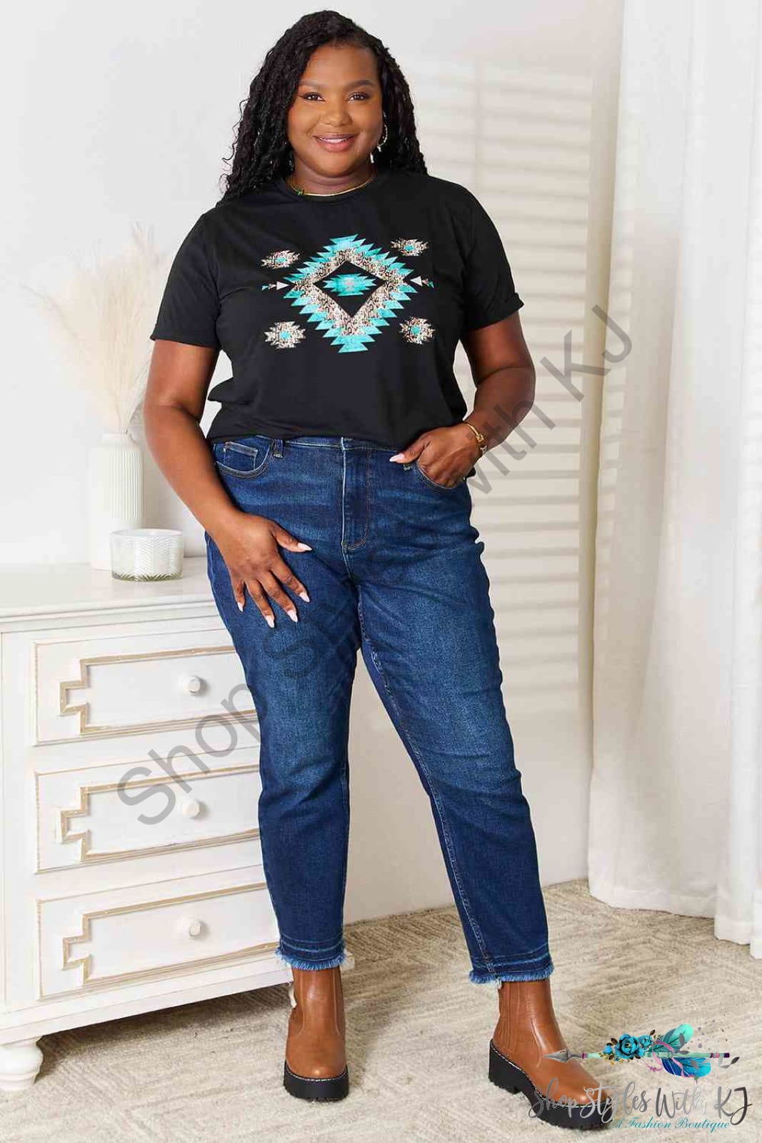 Simply Love Graphic Short Sleeve T-Shirt