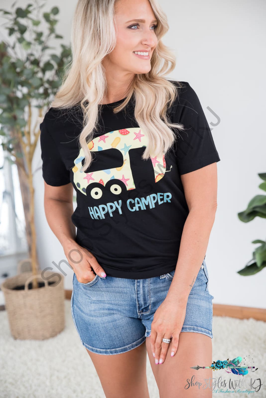 Happy Camper Graphic Tee Bt