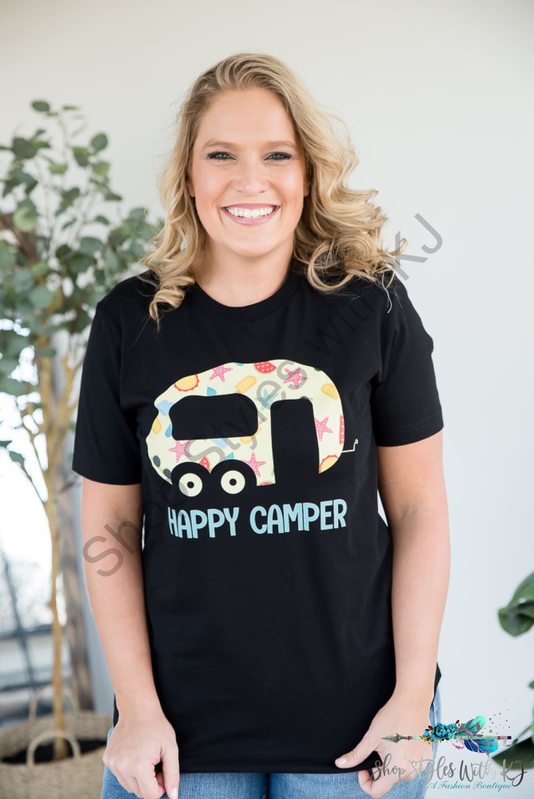 Happy Camper Graphic Tee Bt