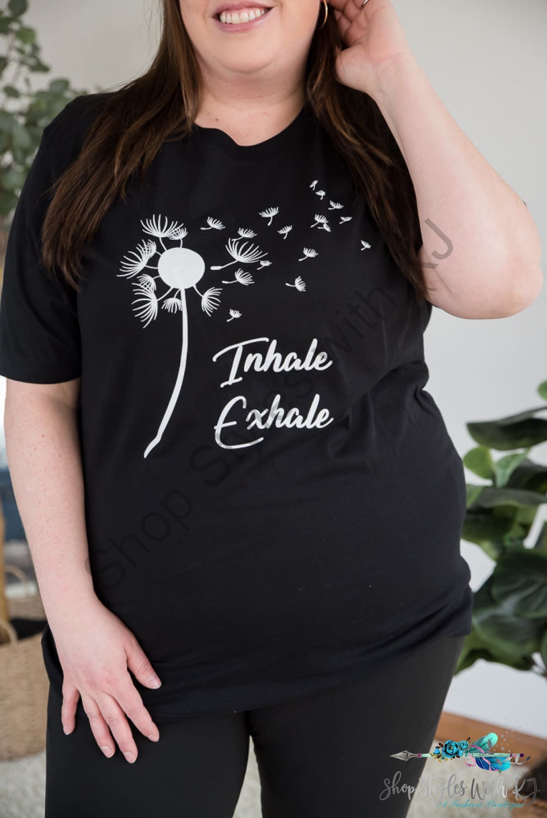 Inhale Exhale Graphic Tee Bt