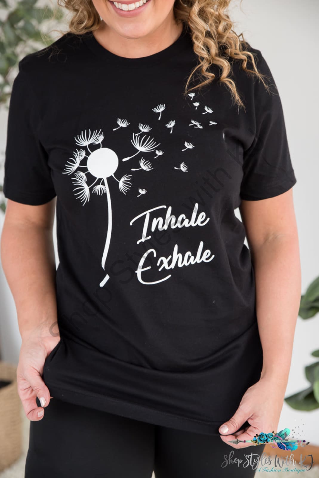 Inhale Exhale Graphic Tee Bt