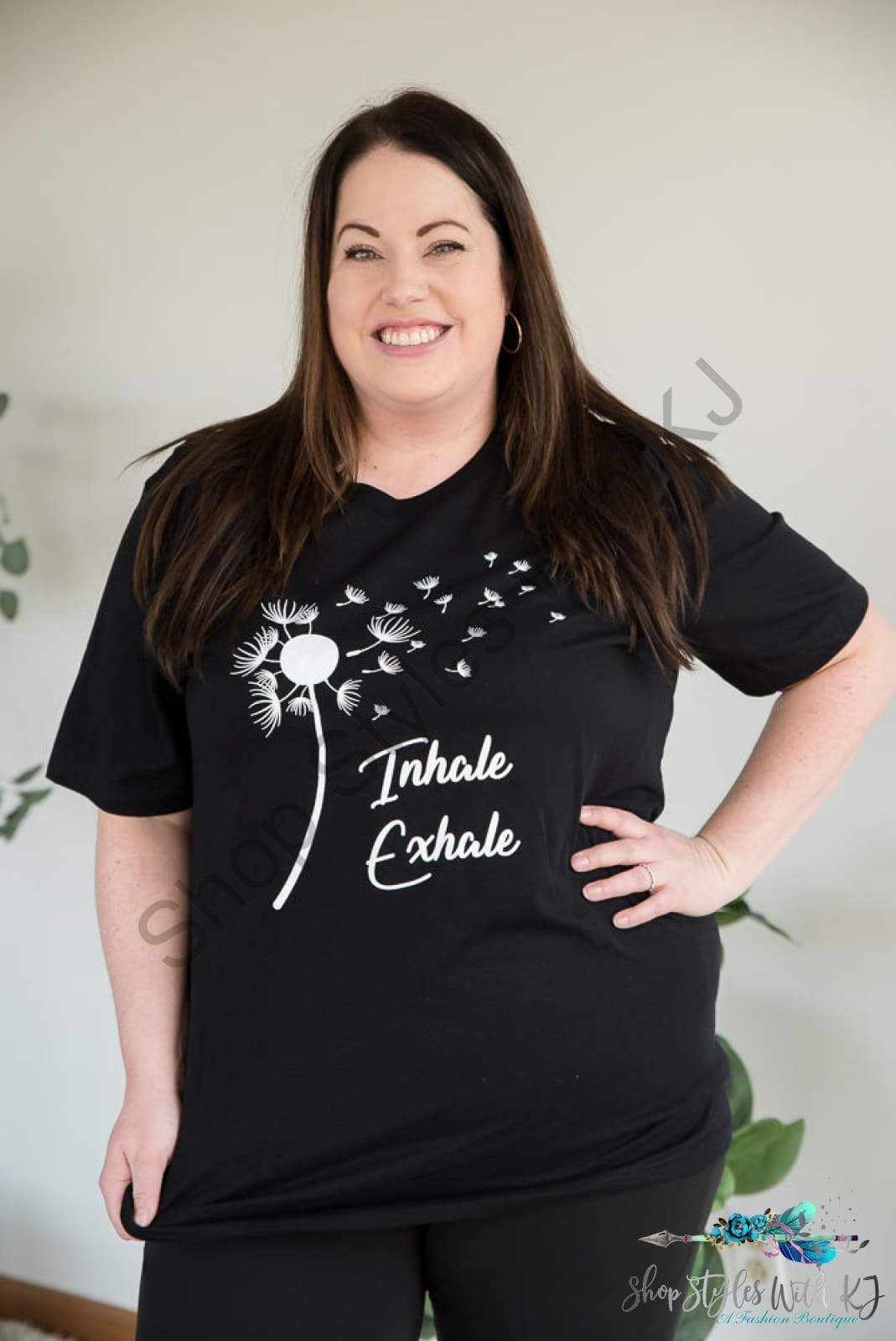 Inhale Exhale Graphic Tee Bt