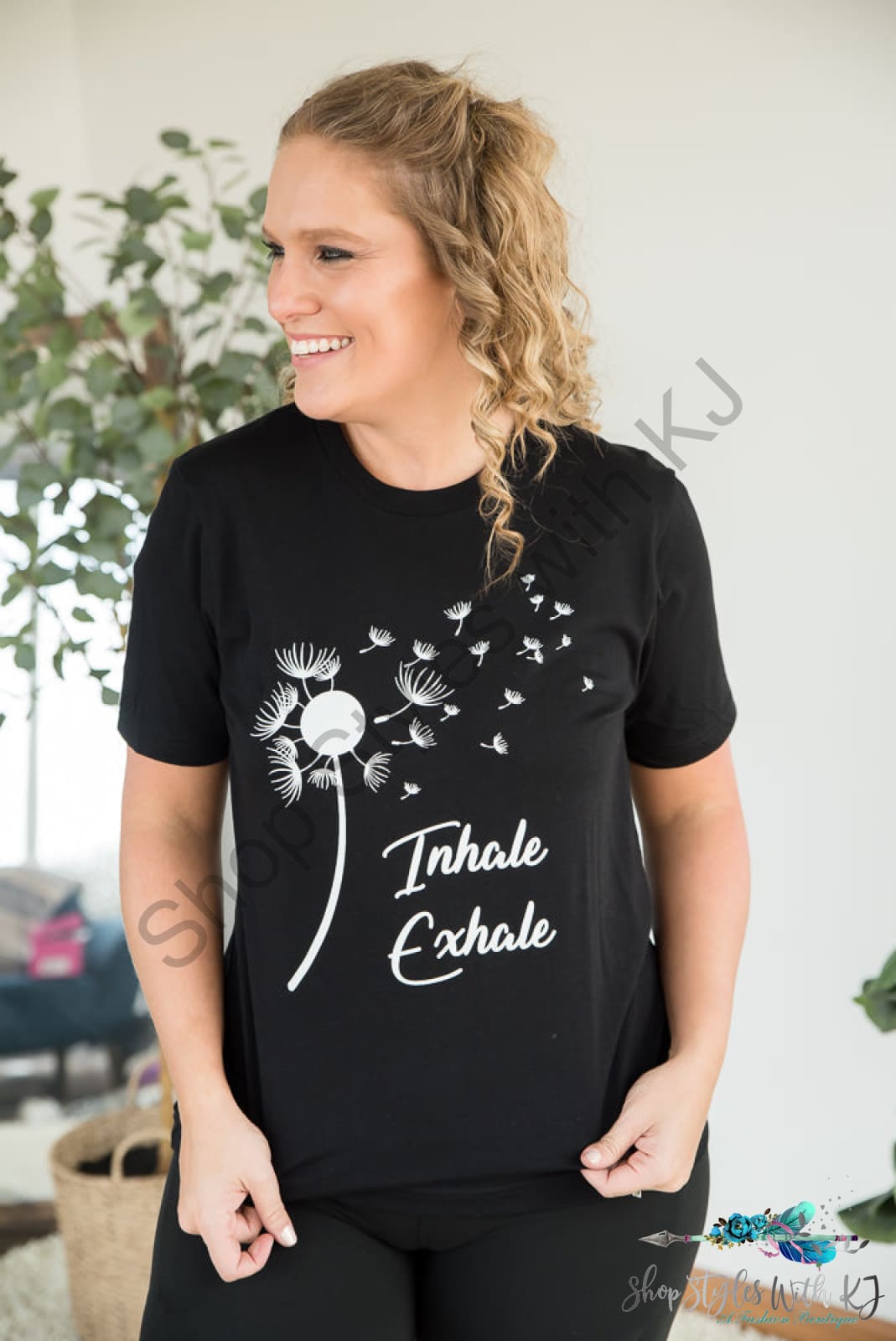 Inhale Exhale Graphic Tee Bt