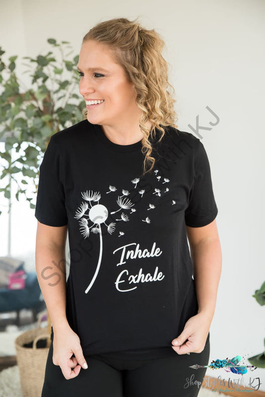 Inhale Exhale Graphic Tee Bt