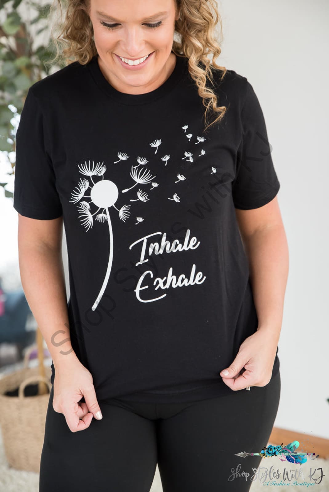Inhale Exhale Graphic Tee Bt
