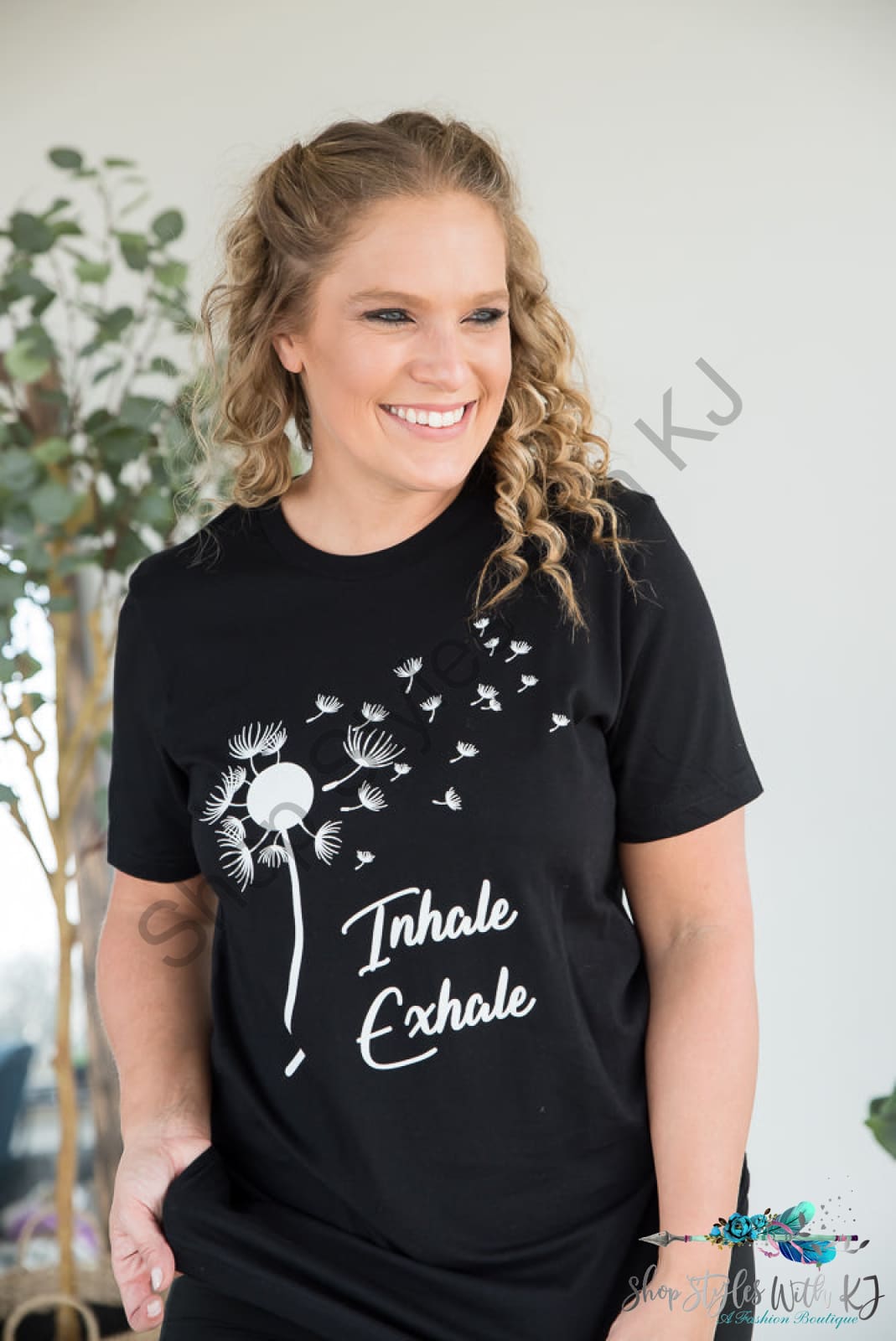 Inhale Exhale Graphic Tee Bt