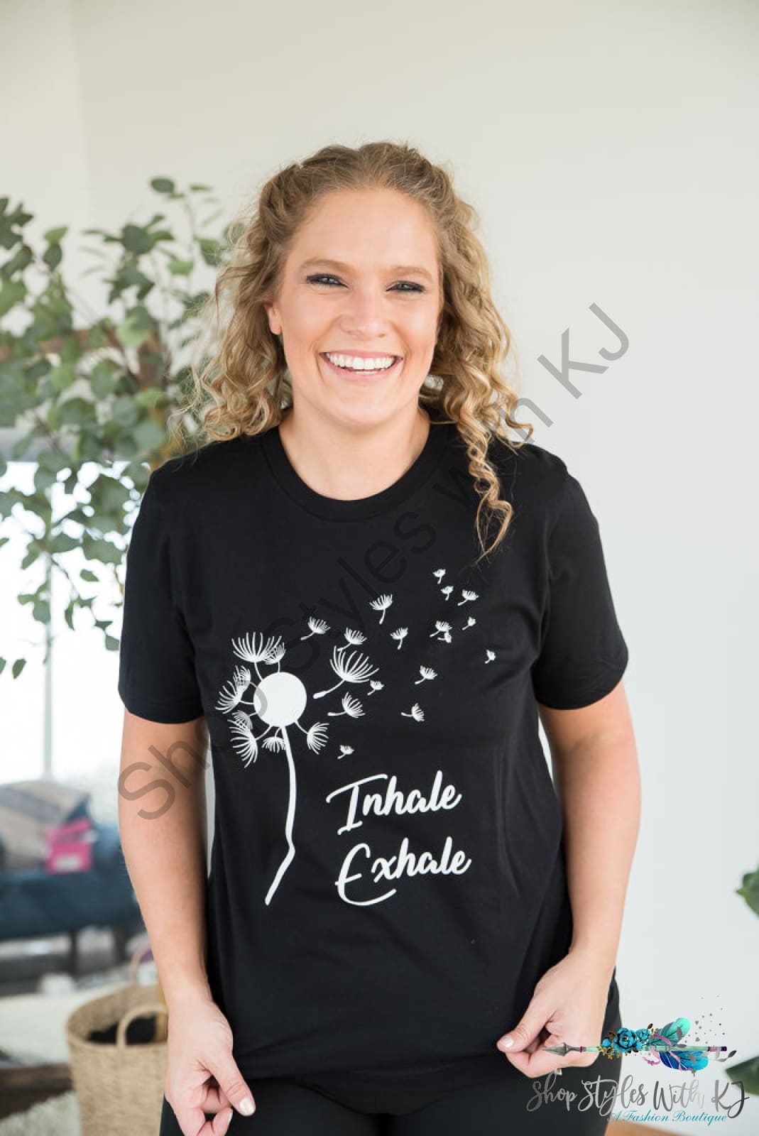 Inhale Exhale Graphic Tee Bt