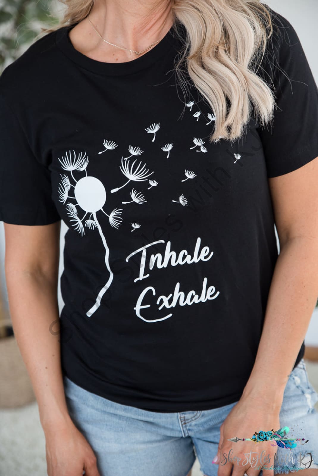 Inhale Exhale Graphic Tee Bt