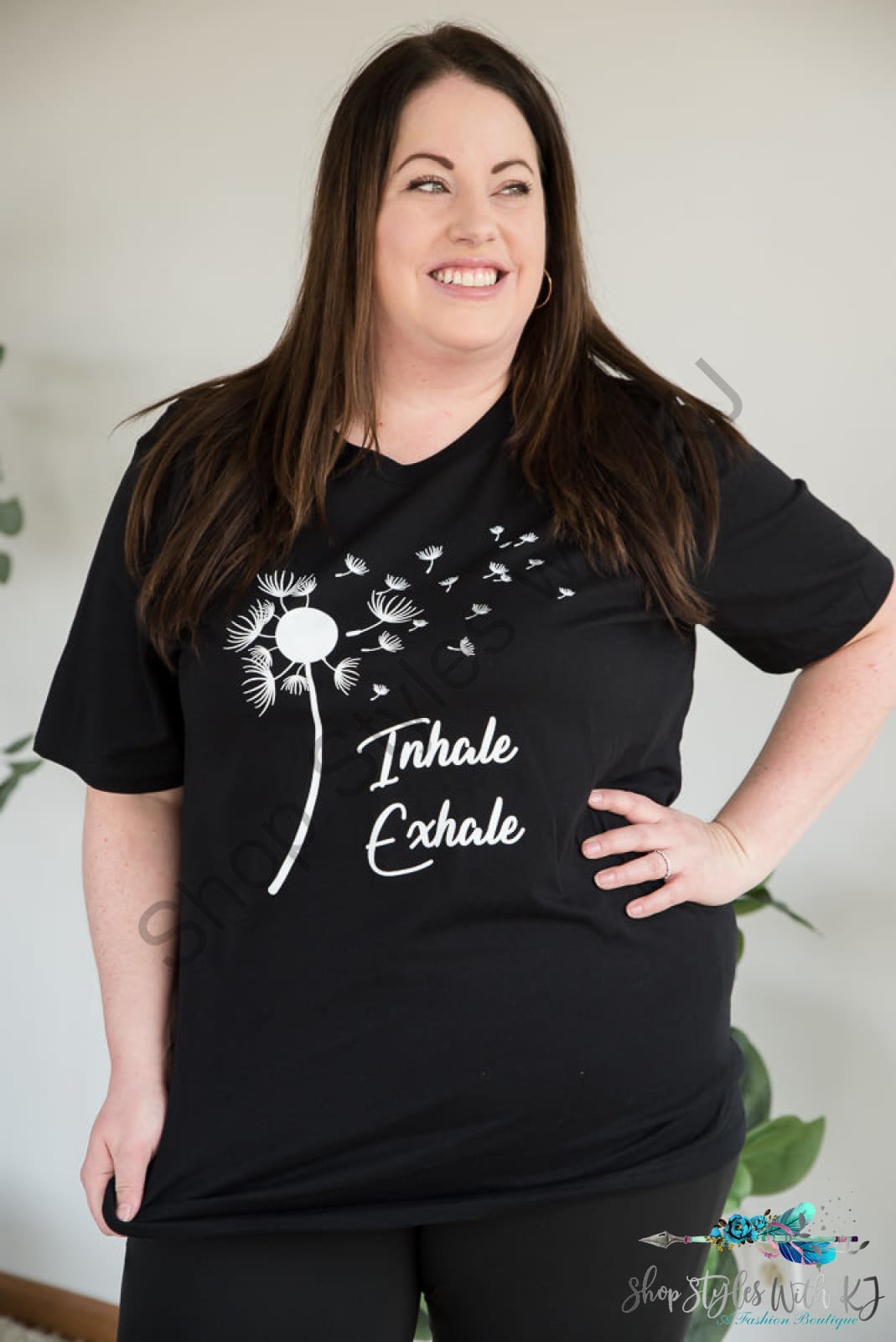 Inhale Exhale Graphic Tee Bt