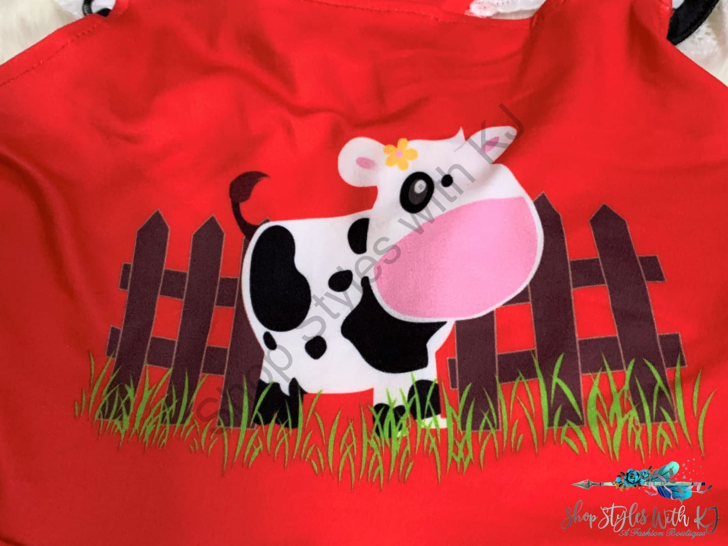 Moove Over Ruffle Dress Kids