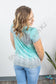 In Stock Olivia Tee - Ocean Stripes Shirts