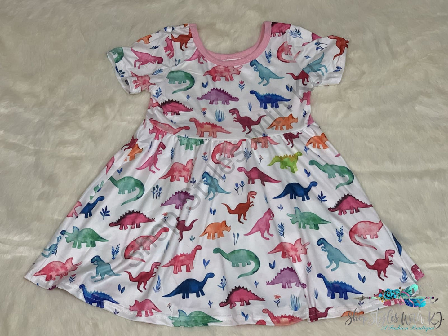 Out In The Wild Dinosaur Dress Kids