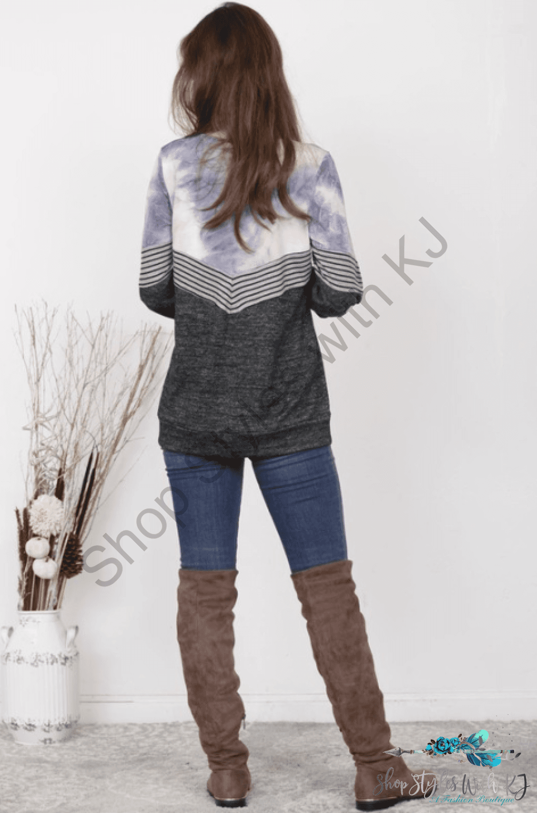 Out Of This World 3/4 Sleeve Top - Small