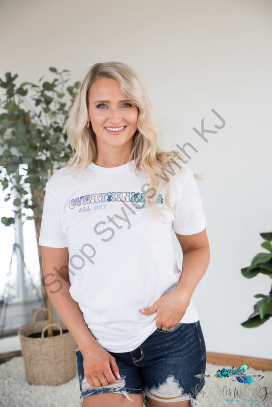 Overthinking Graphic Tee Bt