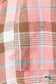 Plaid Collared Neck Long Sleeve Button-Up Shirt Shirts & Tops