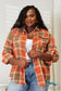 Plaid Dropped Shoulder Shirt Ochre / S Shirts & Tops