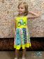 Farm Animal Tractor Dress Kids