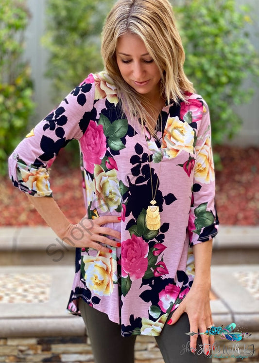 Ring Around The Roses Tunic - Size Small