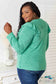Ruffle Shoulder Long Sleeve T-Shirt Shirts & Tops
