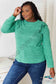 Ruffle Shoulder Long Sleeve T-Shirt Shirts & Tops