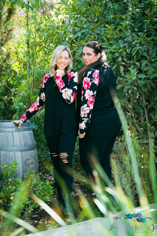 Shes A Wildflower Raglan - Size M