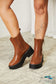 Forever Link Side Zip Platform Boots Shoes