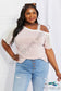 Something Simple Cold Shoulder Tee Shirts & Tops