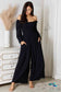 Double Take Square Neck Jumpsuit With Pockets