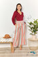 Double Take Striped Smocked Waist Pants With Pockets