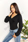 Culture Code Full Size V- Neck Bodysuit