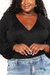 Culture Code Full Size V- Neck Bodysuit