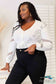 Double Take V-Neck Dropped Shoulder Blouse