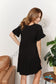 Double Take V-Neck Flounce Sleeve Tiered Dress
