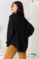 Waffle-Knit Collared Neck Dropped Shoulder Shirt Shirts & Tops