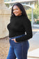 Mock Neck Long Sleeve Bodysuit