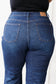 Judy Blue High Rise Button-Fly Straight Jeans