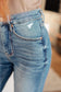 Judy Blue High Rise Tummy Control Distressed Straight Jeans