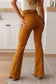 Judy Blue High Rise Tummy Control Flare Jeans in Marigold